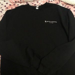Black Wholesome Culture Crewneck